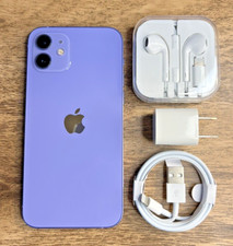 Apple iPhone 12 Purple 64GB - Unlocked - Good Condition - 80% Battery picture