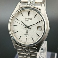 Rare Working/New Battery SEIKO TYPE2 Manufactured August 1976 Snowflake picture