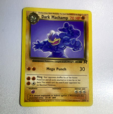 Dark Machamp 27/82 Team Rocket Regular Rare Pokémon TCG English Stage 2 picture