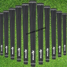 New Karma Velour Black 51g Golf Grips Standard Round Ribbed Core Multi Combo picture