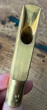Berg Larsen gold plated bronze Bb tenor saxophone vintage mouthpiece 50s/60s picture