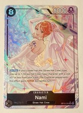 One Piece Adventure on Kami’s Island Nami OP15-086 Wedding Alt Art English Card picture