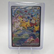 PIKACHU ex 149/128 — 30th Anniversary Special Illustration Rare MINT IN HAND picture