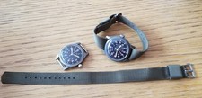 1965 NOS 16MM Vietnam War US military nylon watch strap -- 60 years old picture