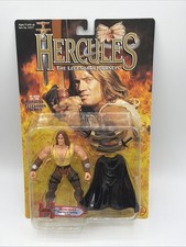 HERCULES THE LEGENDARY JOURNEYS DUAL SWORD 1996  Action Figure Sealed Vtg picture