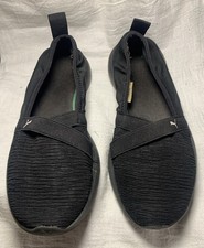 Puma Women's Casual Sneaker Loafers Black Size 8 picture