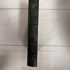 Faust Johann Wolfgang Von Goethe Franklin Library 1981 Gilded Pgs. *VERY NICE picture