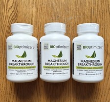 3 pack-Bioptimizers Magnesium Breakthrough all 7 essential forms, 60 cap With picture
