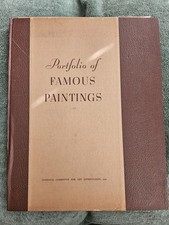 1937 Portfolio of Famous Paintings National Committee for Art Appreciation picture