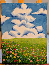 Original Landscape Painting on canvas. picture