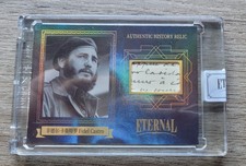 2024 Eternal Cuts World Celebrities Fidel Castro Authentic History Relic 53/75 picture