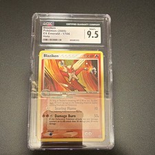CGC 9.5 Pokemon TCG EX Emerald Blaziken 1/106 Holo Rare 2005 English picture