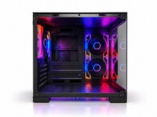 LOVINGCOOL ARGB GAMING PC MATX CASE – TEMPERED GLASS with 3 FANS picture