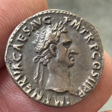 Lovely Crisp Silver Denarius Emperor Nerva 96/98 AD Must See Description LA192s picture