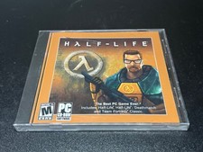 Half-Life 1 (PC, 1999) Factory Sealed🔥Fast Shipping🔥some cracks in case picture