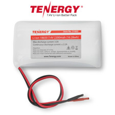 Tenergy Li-Ion 7.4V 2200mAh Rechargeable Battery Pack PCB 2S1P 16.25Wh 3A output picture