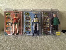 Figures Toy Co Batman Classic TV 8” Batman Robin Alfred EE Exclusive Set picture