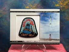 2009 Topps American Heritage Gus Grissom Liberty Bell 7 Patch23/61 HSFP2 picture