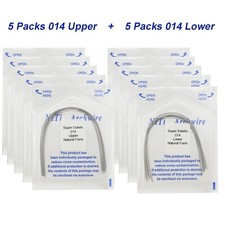100PCS Dental Orthodontic Arch Wire Niti Natural Form Round Rectangular 16x22 14 picture