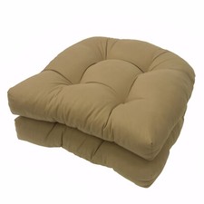 2 Pack Indoor Outdoor Seat Cushions Textured Patio Chair Cushion Pads 19