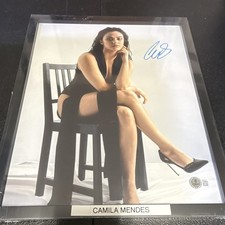 Camila Mendes Signed 11x14 Framed Photo Beckett BAS Authenticated picture