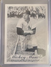 Topps 1996 Mickey Mantle Foundation Insert Mickey Mantle #7 New York Yankees MLB picture