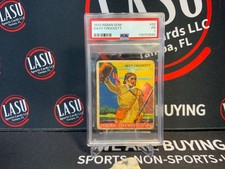 1933 R73 Goudey Indian Gum #52 DAVY CROCKETT PSA 1 RARE Series Of 96 picture