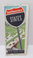 Vintage 1950's AAA Southwestern United States Map picture