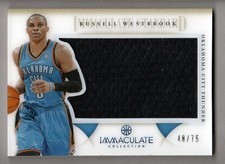 2012-13 Immaculate Collection Immaculate Standard Relic Russell Westbrook  48/75 picture
