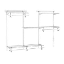 ClosetMaid ShelfTrack Wire Closet Organizer System, Adjustable from 4 to 6 Ft., picture