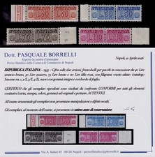 1953 - DEALER PACKAGES Filigree WHEEL NEW INTEGRAL RUBBER MNH Certified picture