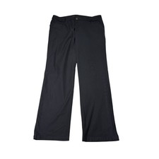 Lululemon Mens ABC Wide Leg 5-Pocket Pants Black Technical Trousers 39x32 picture