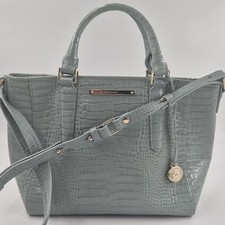 Brahmin Mini Arno Satchel Crossbody Cascade Majestic Leather Bag Purse Designer  picture