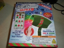 Star Shower Ultra 9 Outdoor Holiday Laser Light Show  9 Modes Brand new Unopened picture