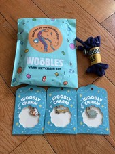 The Woobles NYC Pop Up Charms & Yarn Keychain Kit & Exclusive Yarn Bracelet picture