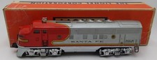 Lionel 2343T Vintage O Santa Fe F3 A Non-Powered Dummy Diesel Locomotive/Box picture