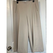 NWT Chico's So Slimming 360 Juliet Wide Leg Pants Tan 2.5P/14P picture