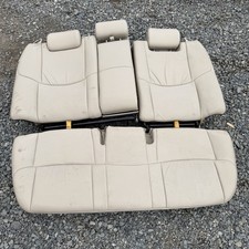 2005-2010 TOYOTA AVALON REAR PASSENGER LEATHER SEAT ASSEMBLY - IVORY COLOR picture