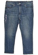Lucky Brand Men's Athletic Fit Straight 2-Way Stretch Denim Jeans Blue 46x32 NEW picture