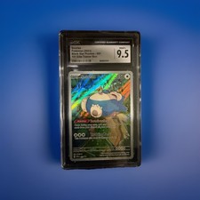 Pokemon 2023-25 SV Black Star Promos Snorlax #051 CGC 9.5 picture