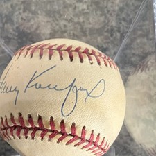 Sandy Koufax Signed Original Baseball Ball, All American Authentications COA picture