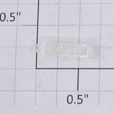 Lionel 8464-10 Left Hand Clear Raised Number Marker Lens/Number Board (1) picture