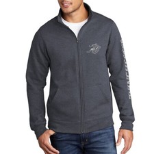 Winchester Official Pro Horse and Rider Men's Fleece Full Zip Sweatshirt picture