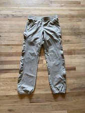 Kuhl Women's Freeflex Move Pants Size Small, Cinch Hem, Tan picture