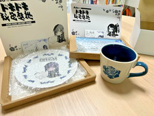 Ado Doki Doki Secret Base LTD Cutlery / Plate / Mug Set with Message Card New picture