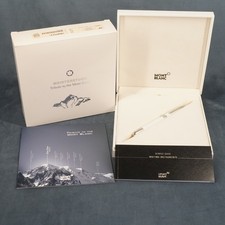 MONTBLANC Tribute to the Mont Blanc Fountain Pen 18k Gold NIB -  USA picture