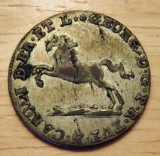 1818 Brunswick *1/12 Thaler* *2 Groschen* *VF* picture