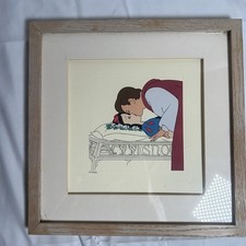 Disney Treasures Snow White Seven Dwarfs Framed Etching 1994 USA COA Limited picture