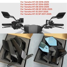 Stealth Max Adjustable Rearview Mirrors For YAMAHA MT-10 MT-10 SP 2017-2025 picture