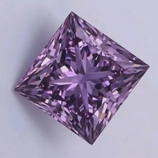 2 CT Fancy Purple Color, prince Cut VVS1 Diamond Premium Quality gemstone 7.50 m picture